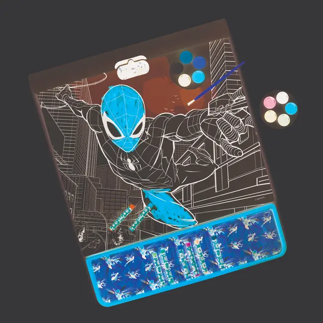 SPIDERMAN SET PENTRU DESEN GIGA BLOCK 4 IN 1 VIV1023-62737