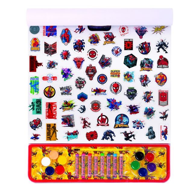 SPIDERMAN SET PENTRU DESEN GIGA BLOCK 4 IN 1 VIV1023-62737