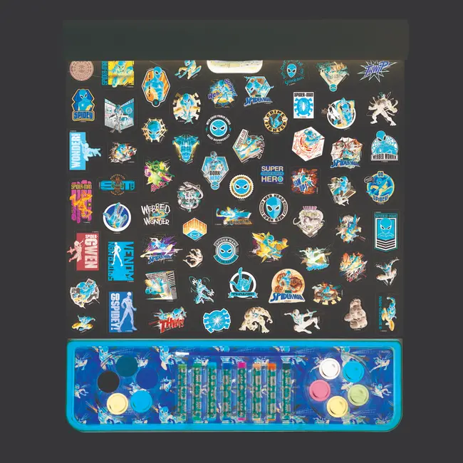 SPIDERMAN SET PENTRU DESEN GIGA BLOCK 4 IN 1 VIV1023-62737