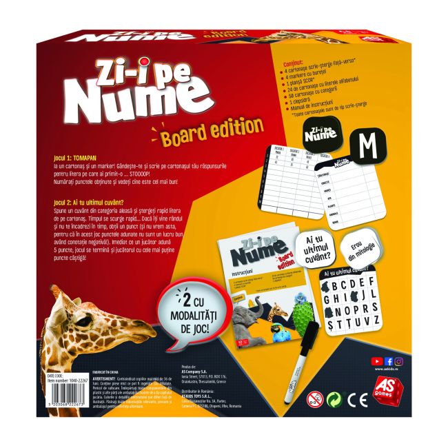 ZI I PE NUME BOARD EDITION VIV1040-22267