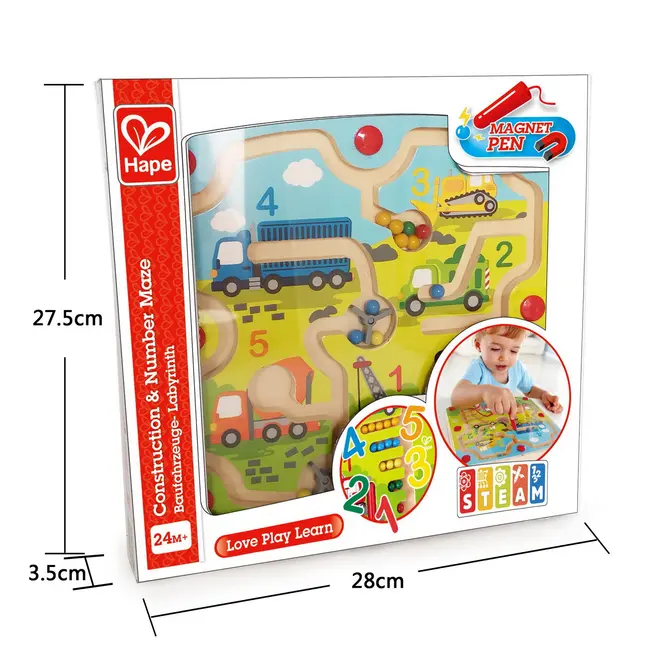 HAPE LABIRINT MAGNETIC CONSTRUCTII SI NUMERE VIVHapeE1713