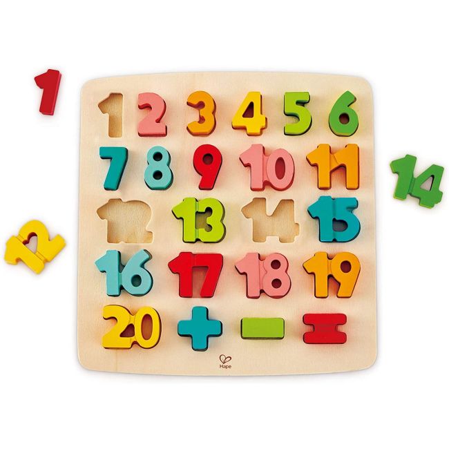 HAPE PUZZLE MATEMATICA CHUNKY VIVHapeE1550