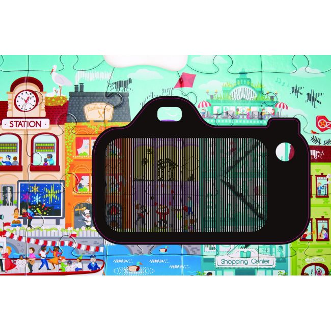 HAPE PUZZLE ORASUL ANIMAT VIVHapeE1629