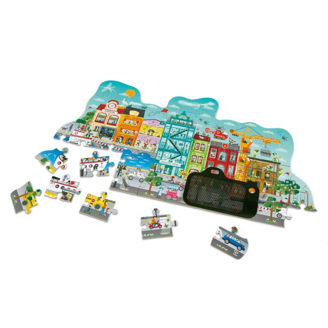 HAPE PUZZLE ORASUL ANIMAT VIVHapeE1629