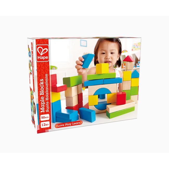 HAPE SET PIESE DE CONSTRUIT MULTICOLOR VIVHapeE0409