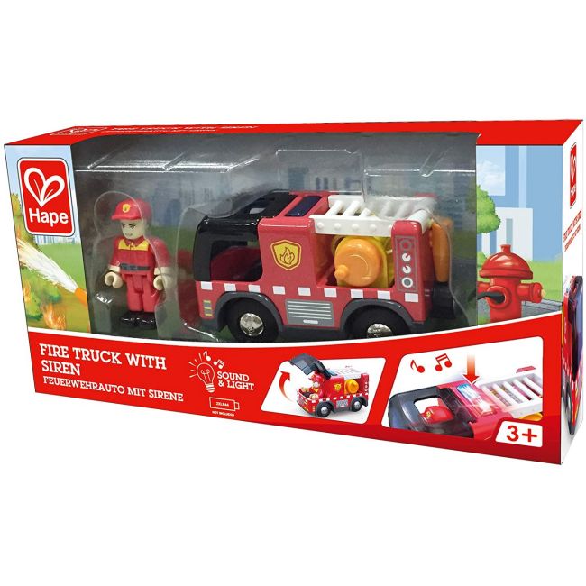 HAPE MASINA DE POMPIERI CU SIRENA VIVHapeE3737