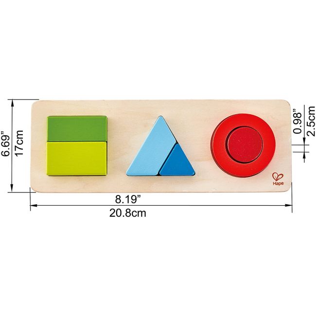 HAPE PUZZLE GEOMETRIC VIVHapeE1615