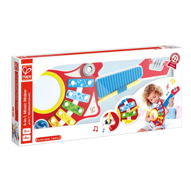 HAPE SET MUZICA 6-IN-1 VIVHapeE0335