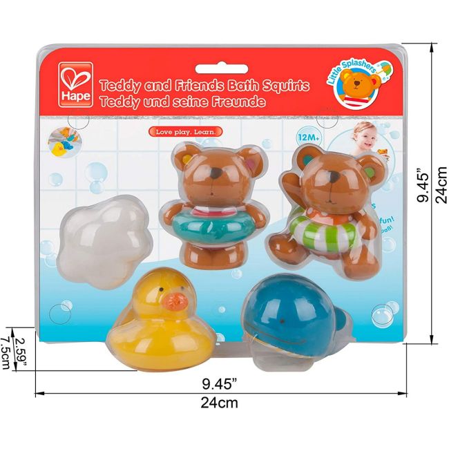 HAPE SET TEDDY SI PRIETENII VIVHapeE0201