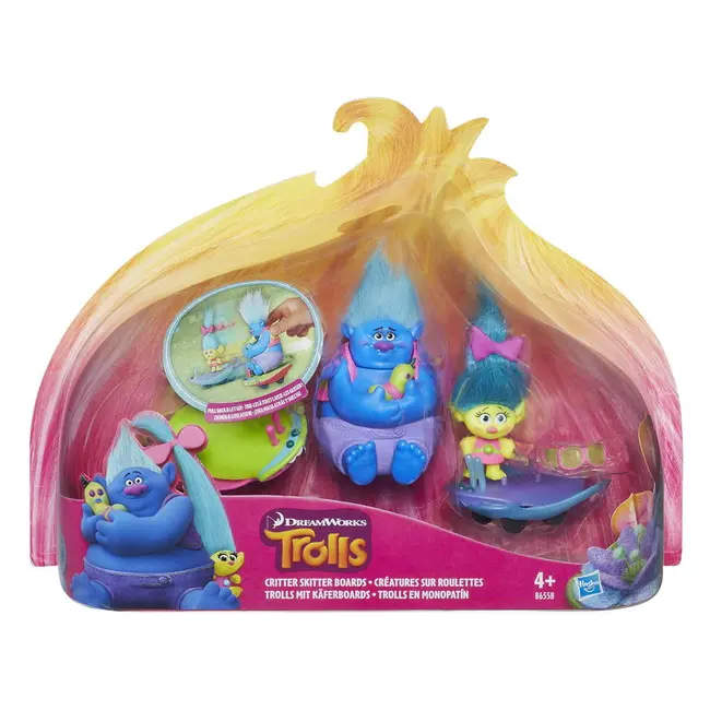PACHET FIGURINE TROLLS PE SKATE VIVB6558