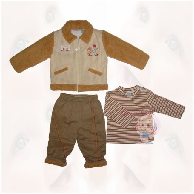 Costumas captusit - OK - Hainute bebe - 8138 A