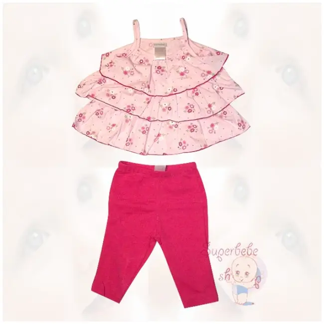 Costumas - colanti si rochita cu volane - 11479