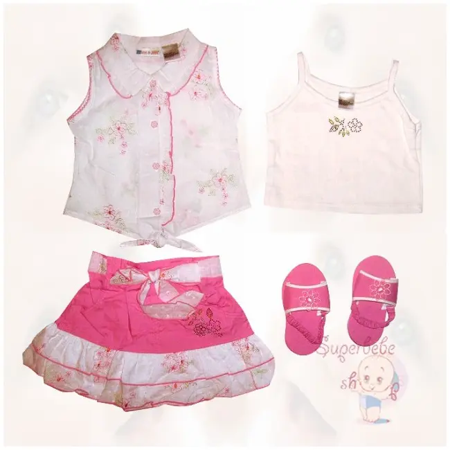 Costumas cu fusta si sandalute - 5663