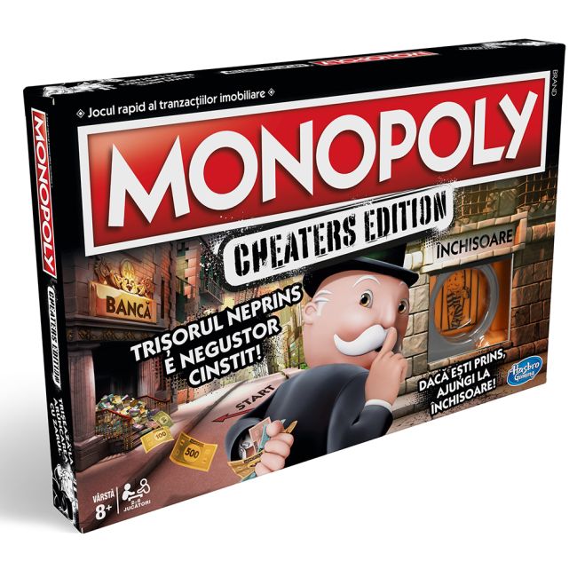MONOPOLY CHEATERS EDITION LIMBA ROMANA VIVE1871