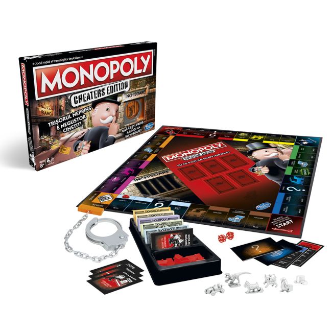 MONOPOLY CHEATERS EDITION LIMBA ROMANA VIVE1871