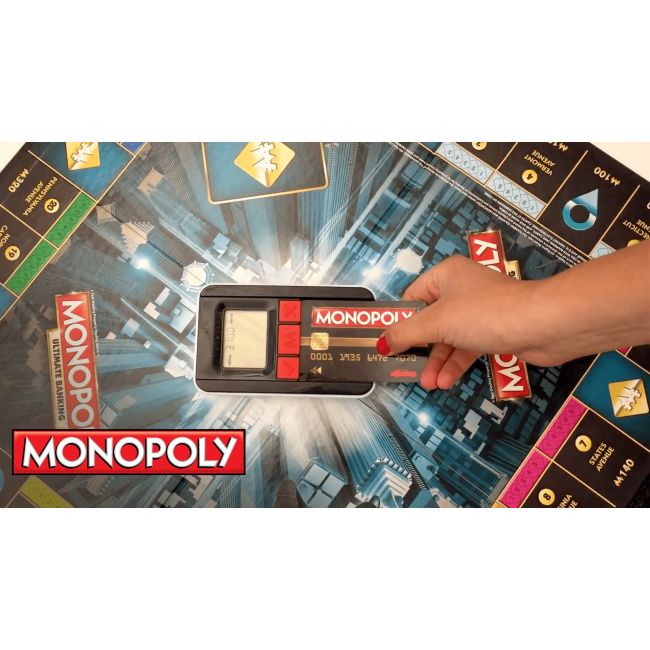 MONOPOLY ULTIMATE BANKING LIMBA ROMANA VIVB6677