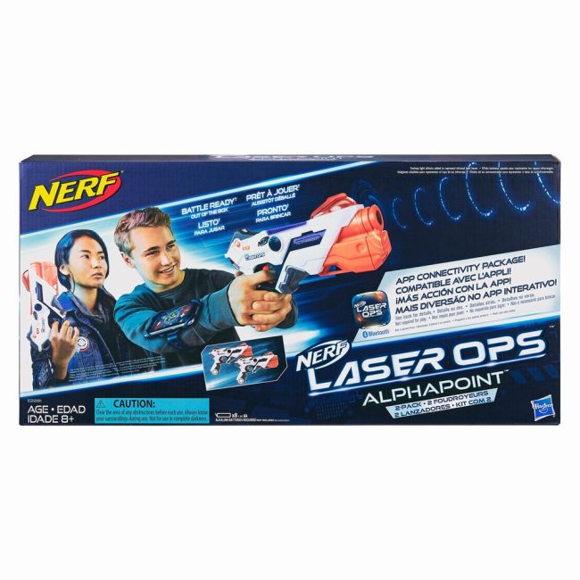 NERF SET 2 BLASTERE LASER OPS PRO ALPHAPOINT VIVE2281