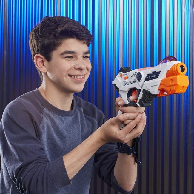 NERF SET 2 BLASTERE LASER OPS PRO ALPHAPOINT VIVE2281