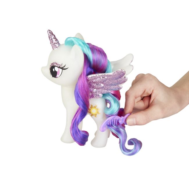 MLP PONEI STRALUCITOR PRINTESA CELESTIA VIVE5892_E5964