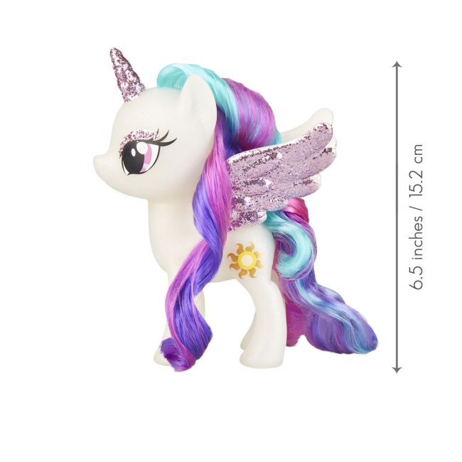 MLP PONEI STRALUCITOR PRINTESA CELESTIA VIVE5892_E5964