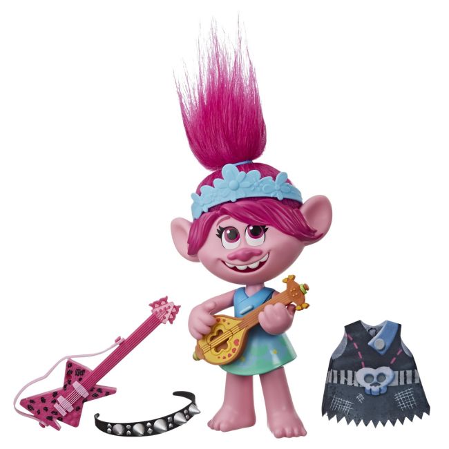 TROLLS FIGURINA MUZICALA POPPY POP TO ROCK VIVE9411