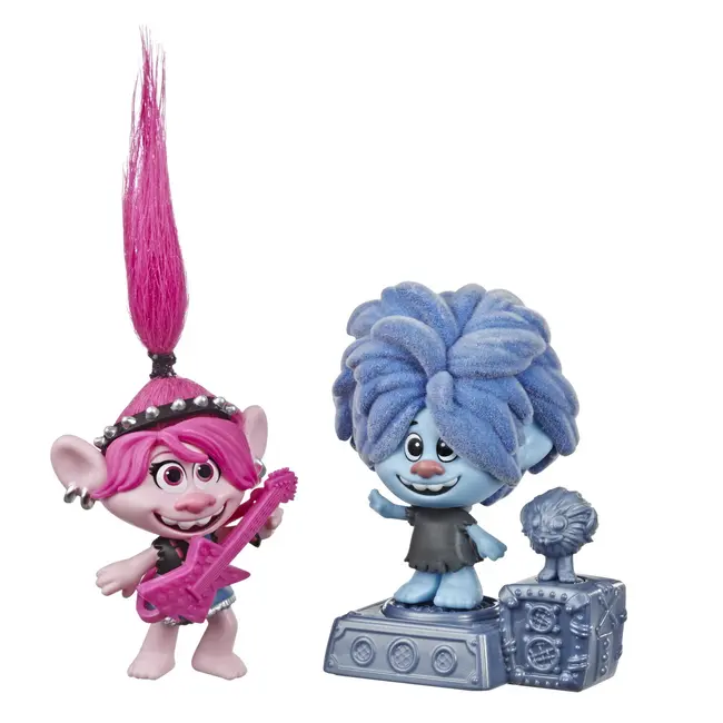 TROLLS SET 2 FIGURINE ROCK CITY BOBBLE VIVE7955_42090
