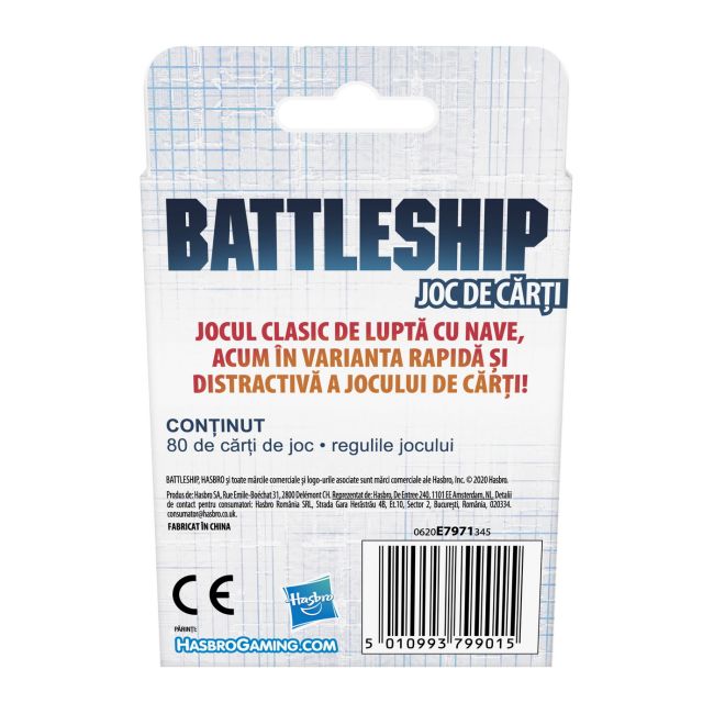 BATTLESHIP JOCUL CU CARTI IN LIMBA ROMANA VIVE7971