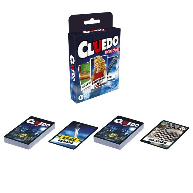 CLUEDO JOCUL MISTERELOR CU CARTI IN LIMBA ROMANA VIVE7589