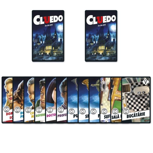 CLUEDO JOCUL MISTERELOR CU CARTI IN LIMBA ROMANA VIVE7589