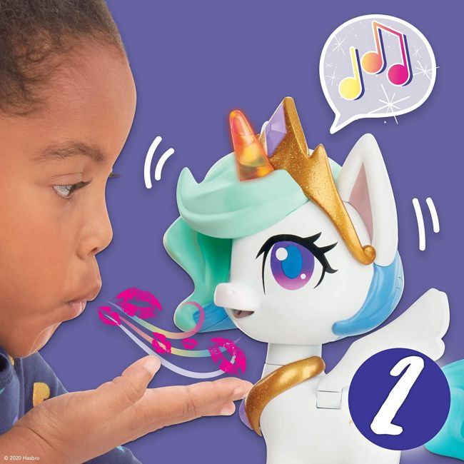 MLP PONEI CELESTIA MAGICAL KISS UNICORN VIVE9107