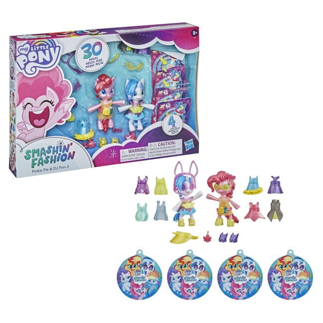 MLP SET 2 PONEI PINKIE PIE SI DJ PON-3 VIVF1286