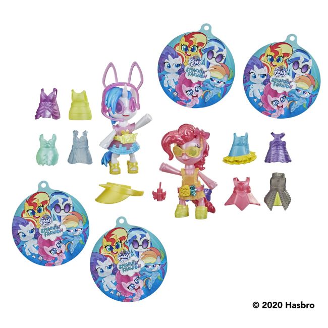 MLP SET 2 PONEI PINKIE PIE SI DJ PON-3 VIVF1286