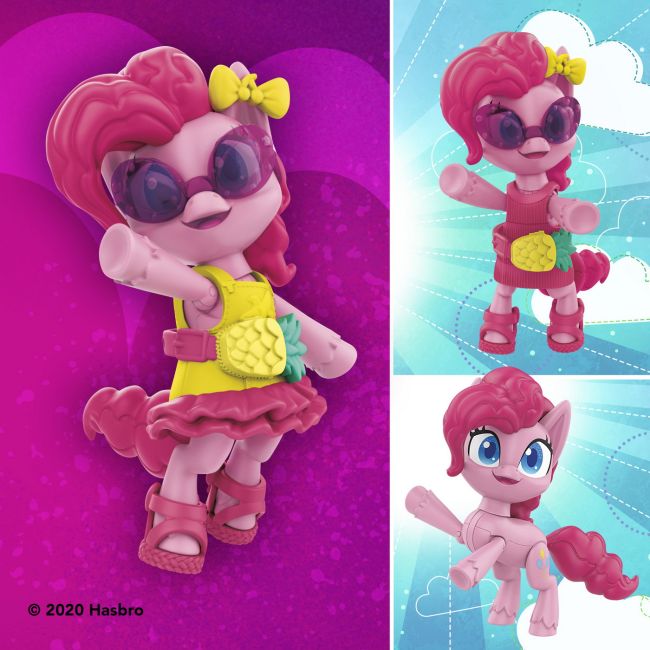 MLP SET 2 PONEI PINKIE PIE SI DJ PON-3 VIVF1286