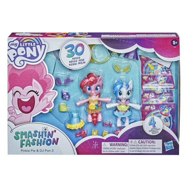 MLP SET 2 PONEI PINKIE PIE SI DJ PON-3 VIVF1286