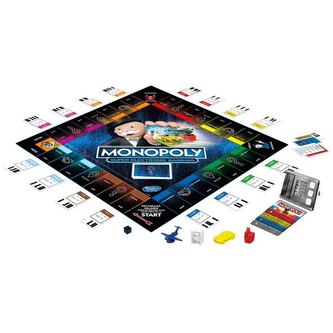 MONOPOLY SUPER ELECTRONIC BANKING - CASTIGA TOT VIVE8978