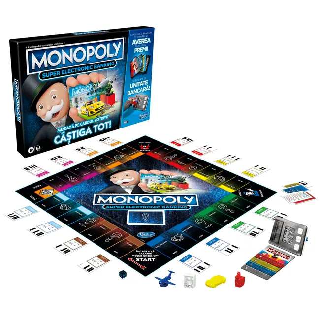MONOPOLY SUPER ELECTRONIC BANKING - CASTIGA TOT VIVE8978