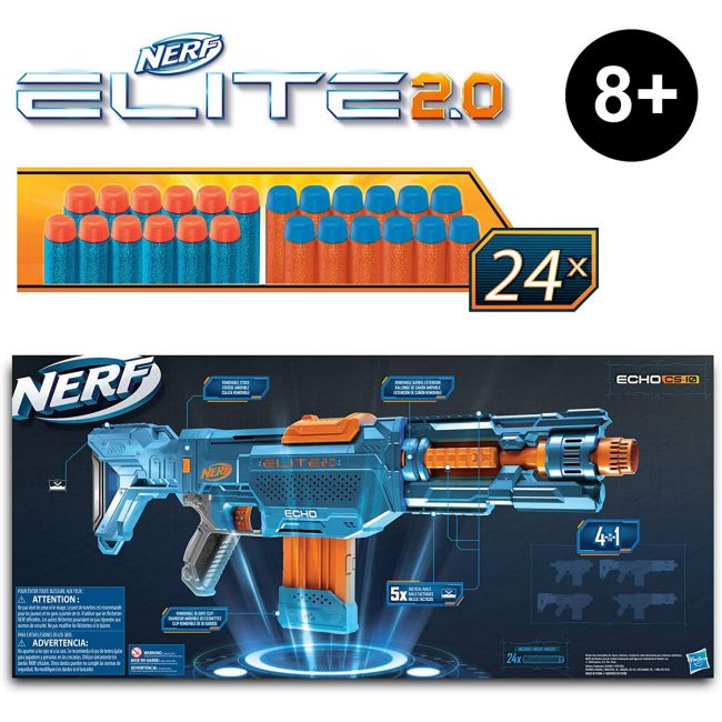 NERF BLASTER 2.0 ELITE ECHO CS-10 VIVE9533