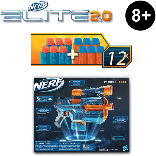 NERF BLASTER ELITE 2.0 PHOENIX CS6 VIVE9961