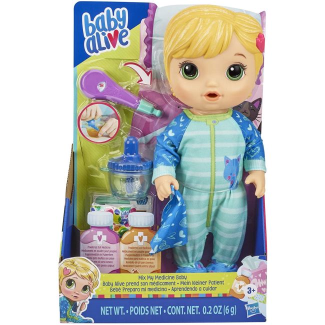 PAPUSA BABY ALIVE CU MEDICAMENTE DE PREPARAT VIVE6937