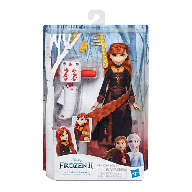 PAPUSA FROZEN2 ANNA CU PAR LUNG PENTRU IMPLETIT VIVE7003