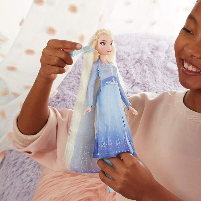 PAPUSA FROZEN2 ELSA CU PAR LUNG PENTRU IMPLETIT VIVE7002