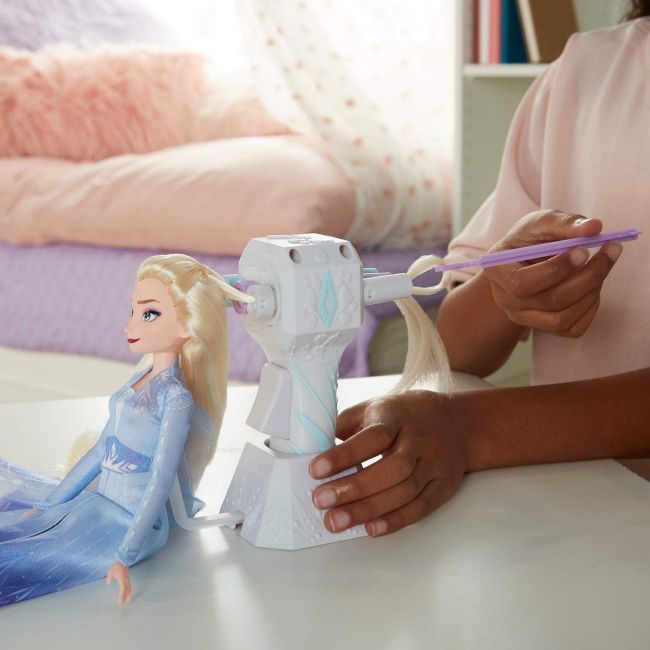 PAPUSA FROZEN2 ELSA CU PAR LUNG PENTRU IMPLETIT VIVE7002