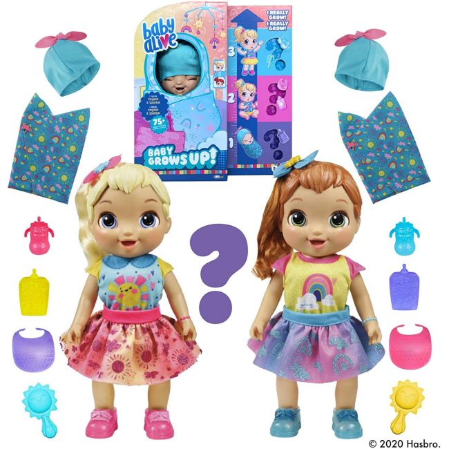 PAPUSA SURPRIZA BABY ALIVE CARE CHIAR CRESTE SI VORBESTE IN LIMBA ROMANA VIVE8199