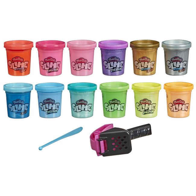 PLAY-DOH SET 12 SLIME-URI CU DIFERITE CULORI SI TEXTURI VIVE8998