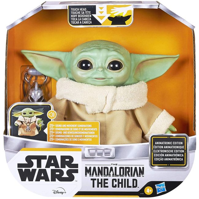 PLUS INTERACTIV STAR WARS THE CHILD ANIMATRONIC EDITION AKA BABY YODA VIVF1119