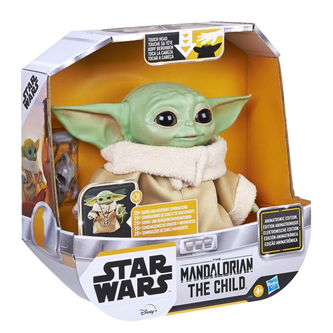 PLUS INTERACTIV STAR WARS THE CHILD ANIMATRONIC EDITION AKA BABY YODA VIVF1119