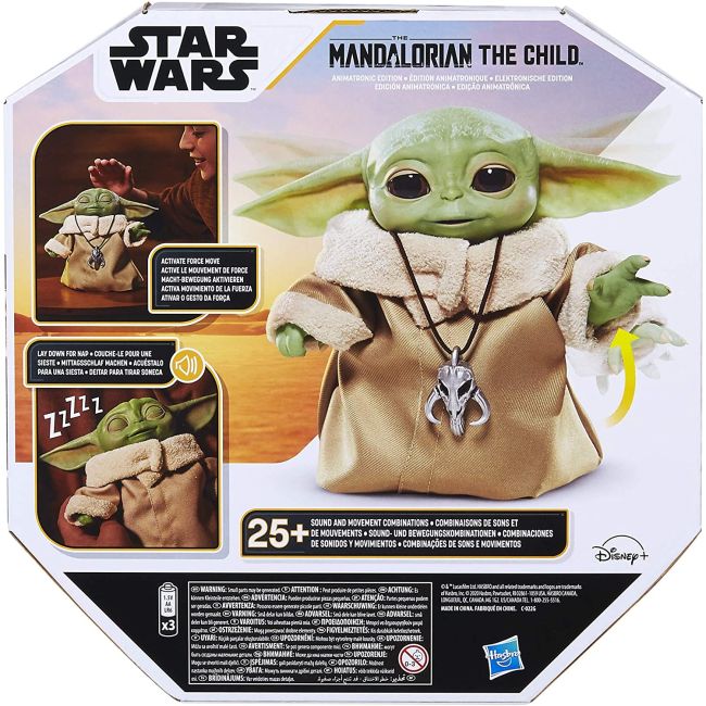 PLUS INTERACTIV STAR WARS THE CHILD ANIMATRONIC EDITION AKA BABY YODA VIVF1119