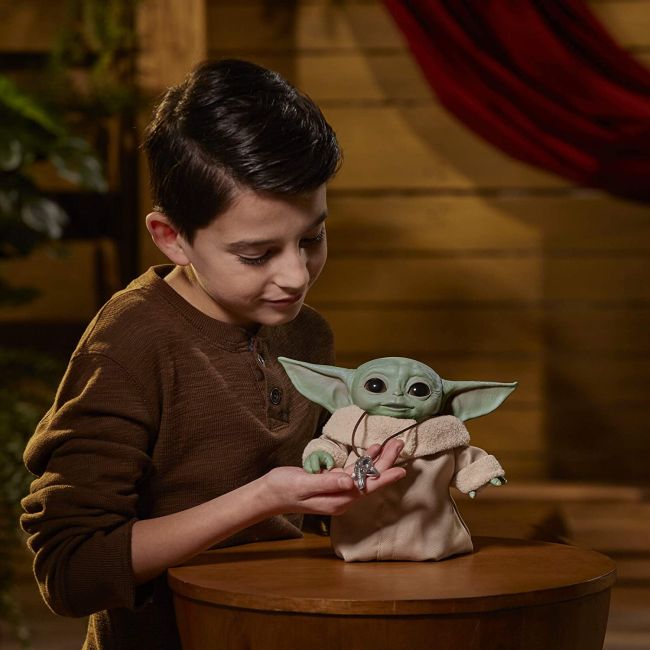 PLUS INTERACTIV STAR WARS THE CHILD ANIMATRONIC EDITION AKA BABY YODA VIVF1119