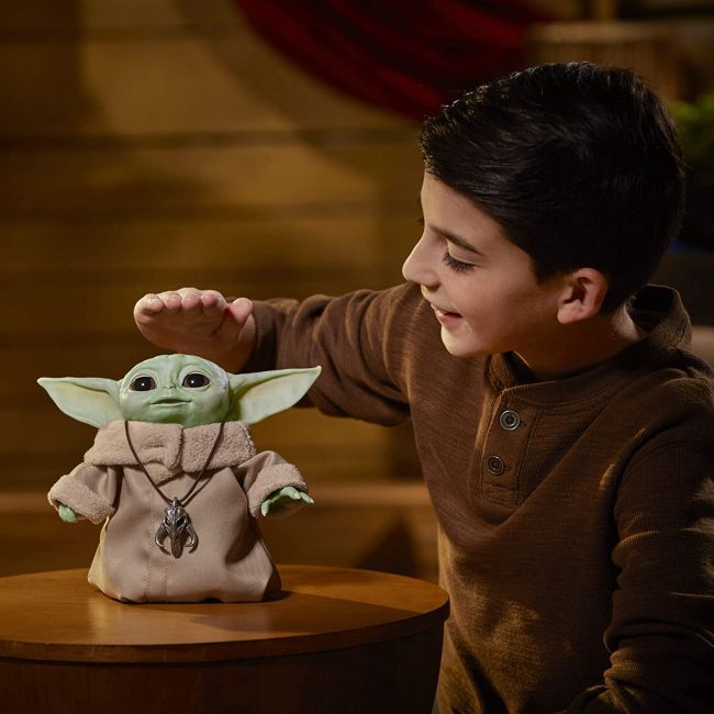 PLUS INTERACTIV STAR WARS THE CHILD ANIMATRONIC EDITION AKA BABY YODA VIVF1119