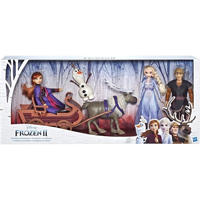 SET FROZEN2 CU SANIE SI PAPUSI VIVE5517